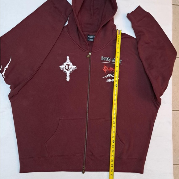DEATH NOTE x CIVIL REGIME Full Zipper Hoodie- Adult Size 3XL - Picture 8 of 12